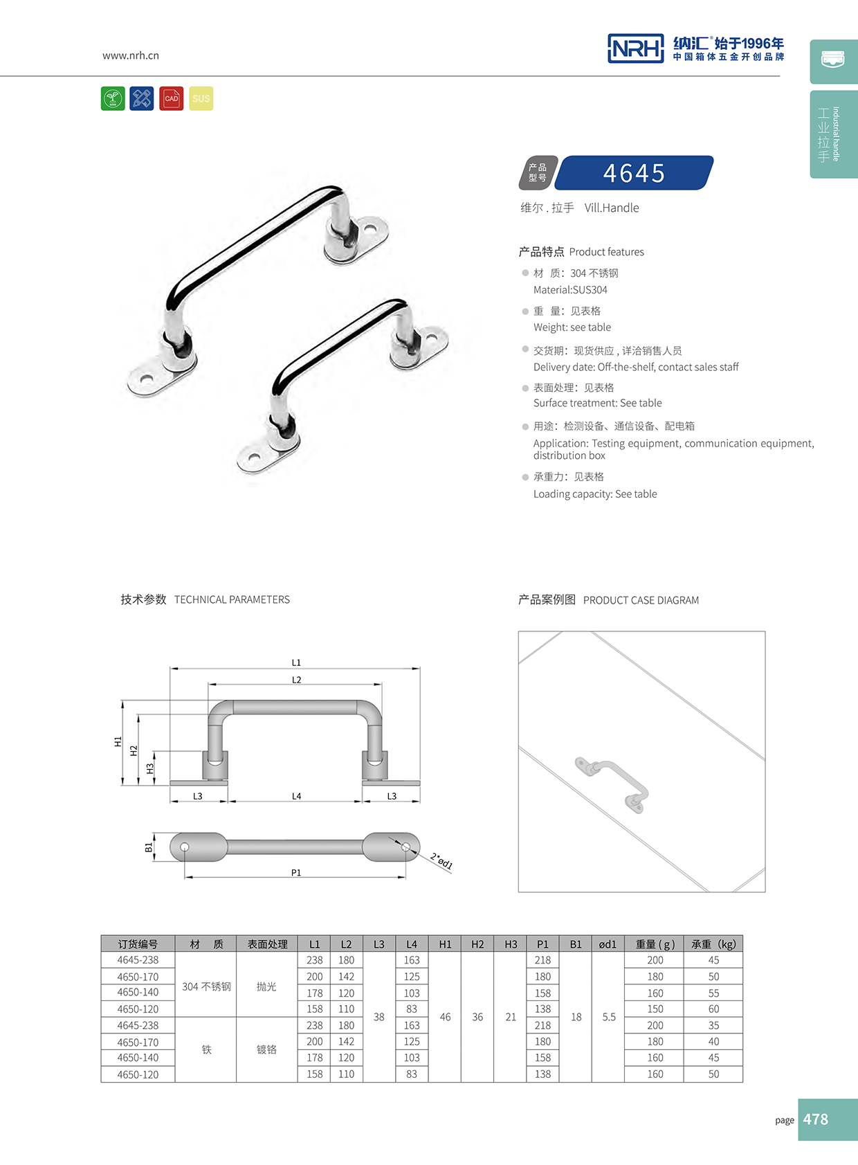 蜜桃AV网址大全/NRH 4645-110 機電箱提手